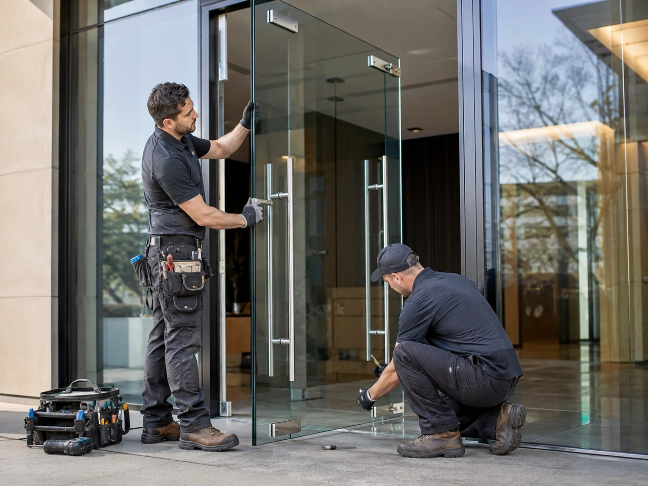 National Glass & Construction commercial glass contractor team in Miami, FL